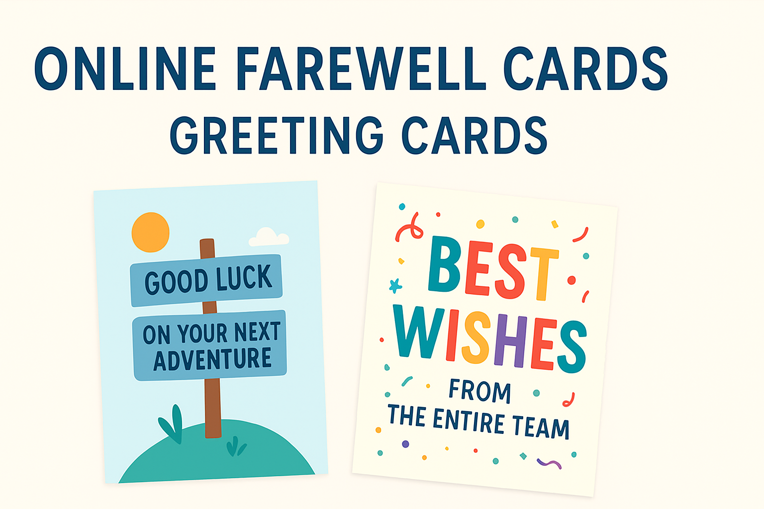 farewell cards for coworkers