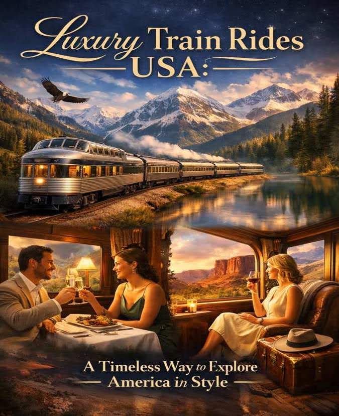 Luxury Train Rides USA: A Timeless Way to Explore America in Style