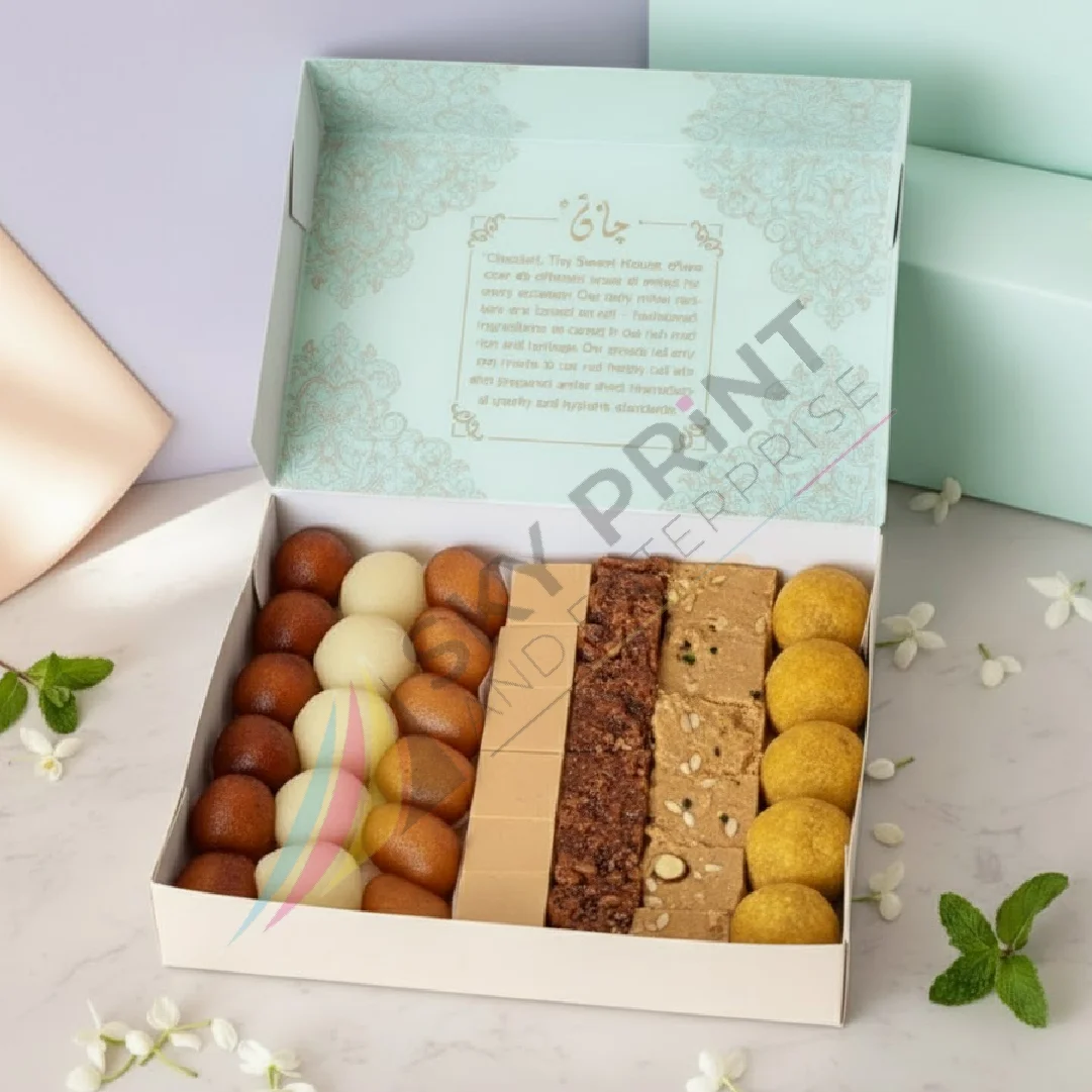 custom mithai boxes