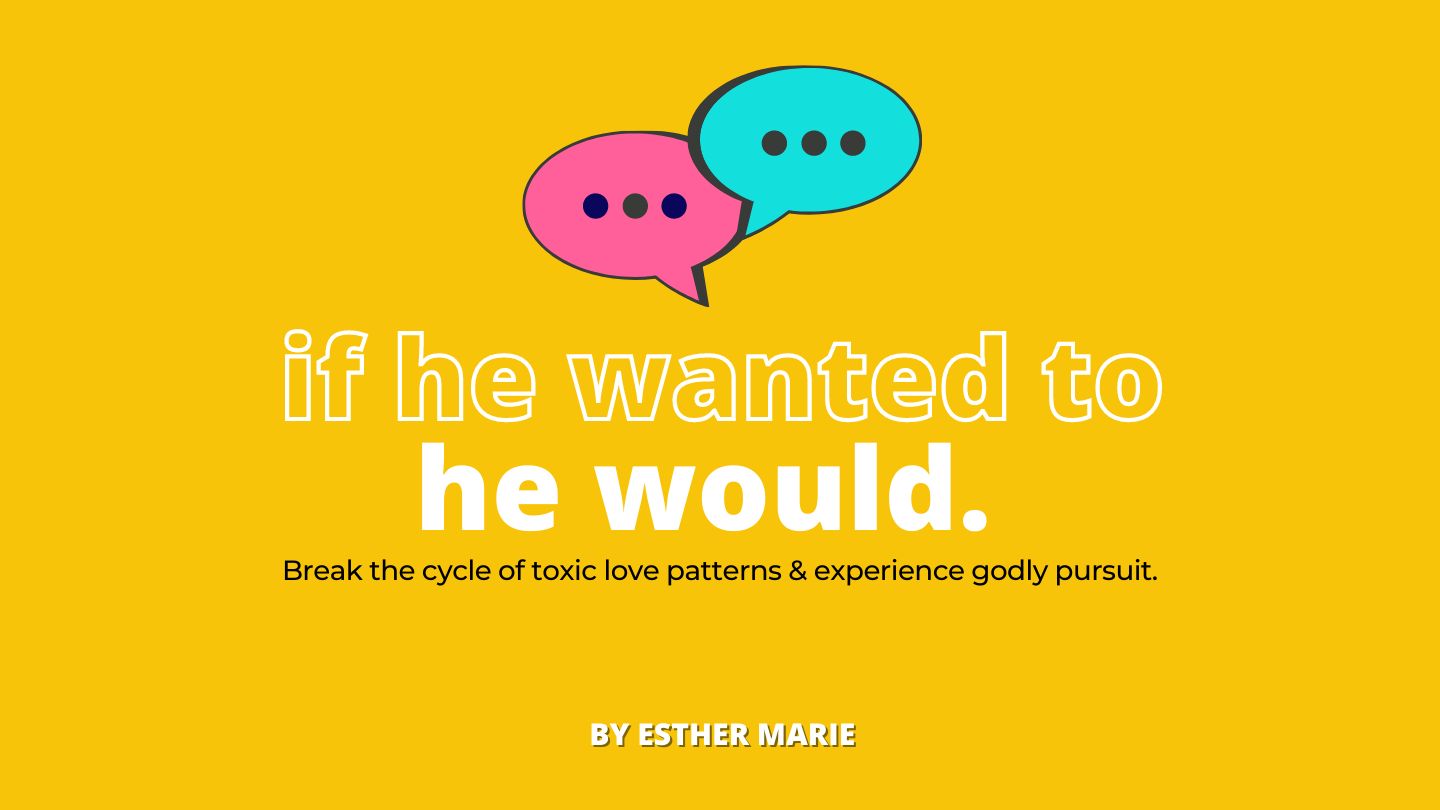 if he wanted to he would