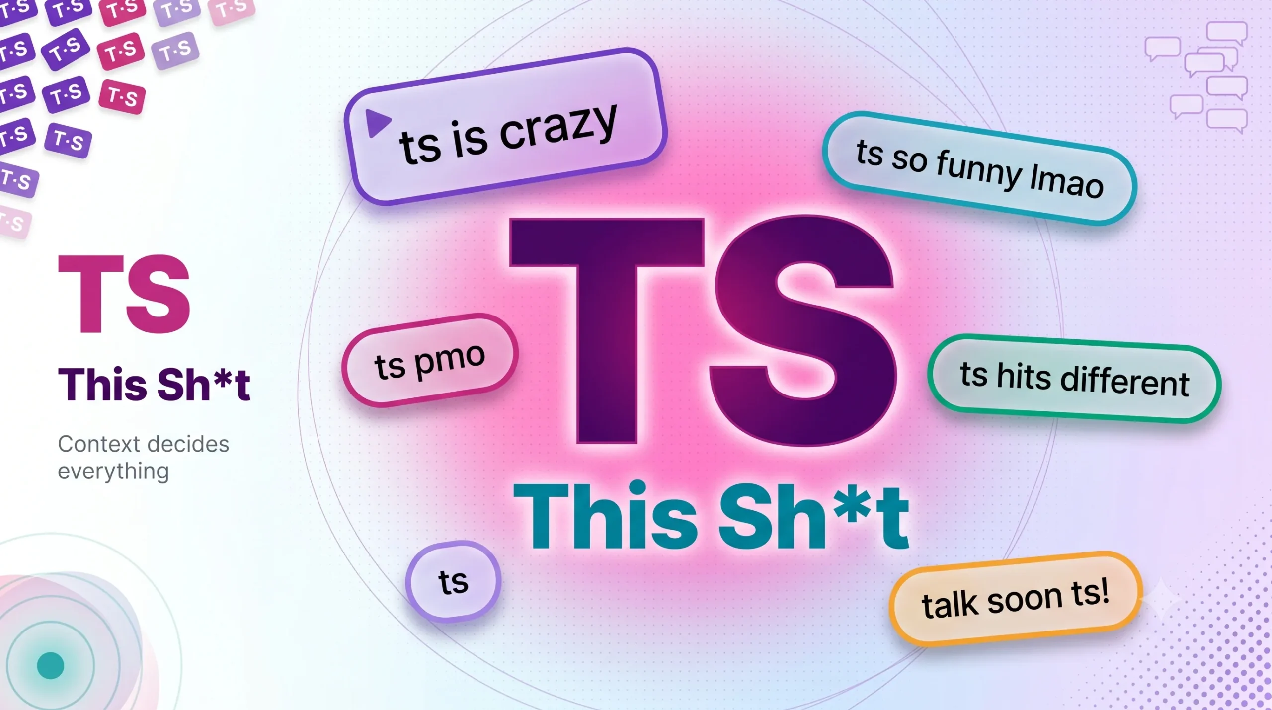 what does ts mean in text
